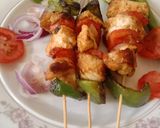 A picture of step 9 of Chicken Shashlik (Masala Boti) 🍡🍡🍡.