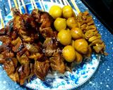 Foto langkah ke 7 dari resep Persatean Jeroan (Ati Ampela Usus) dan daging ayam.