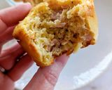 Une image de l'étape 4 de Recette de muffins salés au bacon et emmental.