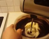 A picture of step 4 of Fudge brownies.