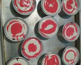 Foto langkah ke 7 dari resep Bolu Kukus Santan Merah Putih 17 Agustusan.