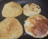 Foto del paso 1 de la receta: Arepa🥯con dip🥓de mortadela casera y queso🥯🫓🧀