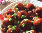 A picture of step 5 of Raw Banana Manchurian.