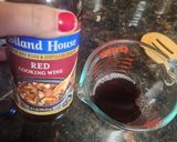 Foto del paso 1 de la receta: Jamón ahumado al vino y papas