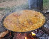 A picture of step 5 of Valencian Paella.