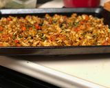 A picture of step 4 of Baked cauliflower,carrot and peas sabji#hmf#breakfast#post no 3.