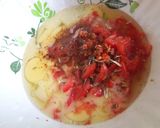 A picture of step 1 of Alalar kwai Mai tomatoes.