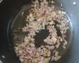 A picture of step 1 of Cluster beans- Ridge gourd Masala.