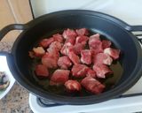 Foto del paso 4 de la receta: Tacos de ternera en salsa al Martini con okras