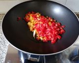 A picture of step 2 of Two-Color Ricotta Gnocchi with Cherry Tomatoes.