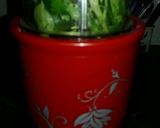 A picture of step 8 of Kitchen garden leafy Digestive cold drinks.