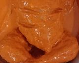 A picture of step 2 of Chicken chargah spicy.