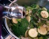 A picture of step 5 of My Greens Soup 😋.