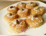 A picture of step 11 of Kunafa Cupcakes 🍮😍.