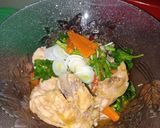 Foto langkah ke 6 dari resep Ayam masak daun melinjo.