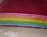 Foto langkah ke 6 dari resep Lapis pelangi.
