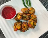 A picture of step 4 of Sweet Corn Fritters.