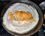 A picture of step 7 of Masala dosa.