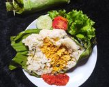 Foto langkah ke 7 dari resep Ayam Suir Kemangi isian Nasi Bakar.
