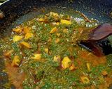 આલુ પાલક (Aloo Palak Recipe In Gujarati) રેસીપી સ્ટેપ6ફોટો