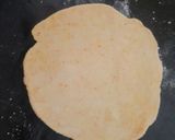 A picture of step 6 of Puri Bhaji.