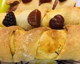 A picture of step 4 of Sausage rolls.