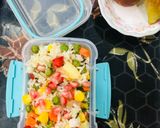 A picture of step 3 of CORN PEAS 🥕 RICE Tiffin recipe Challenge.