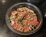 A picture of step 8 of Sprouted Bhel.