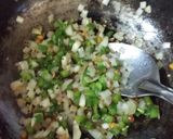 A picture of step 2 of Diet upma.