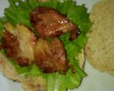 A picture of step 4 of Homemade chicken burger.
