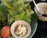 รูปขั้นตอนการทำที่ 1 ของ ใบเหลียงผัดไข่