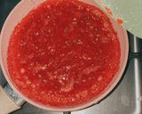 Foto langkah ke 4 dari resep Snack mpasi: strawberry cheesecake.