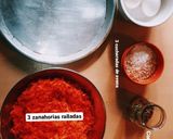 Foto del paso 1 de la receta: Pizza con base de zanahoria