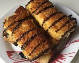 A picture of step 3 of Flo chocolate bread roll.