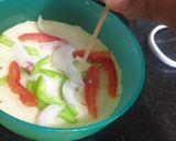 A picture of step 4 of Uttapam.