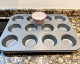 Foto del paso 2 de la receta: Muffins de requesón y arándanos