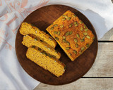 Foto del paso 8 de la receta: 🍞Pan de calabaza sin tacc 🍞sin amasado, muy fácil
