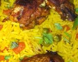 صورة لخطوة 1 من وصفة أرز 🍚في الفرن بأجنحة الدجاج 🐔