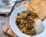Foto langkah ke 6 dari resep Nasi Gila (Bakso & Ati Ampela Ayam).