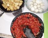 Foto langkah ke 3 dari resep Sambal goreng kentang telor puyuh.