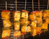 A picture of step 3 of Paneer Tikka.