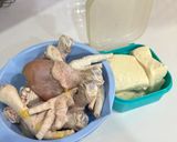 Foto langkah ke 1 dari resep Opor Ceker Ayam Tahu.