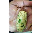 उड़द दाल पोहे के गोटा वड़े(Urad daal pohe ke gota vada recipe in Hindi) रेसिपी चरण 4 फोटो