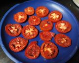 A picture of step 1 of Tomato fritters (tomato na bhajiya).