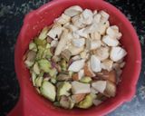A picture of step 12 of Semolina-Amaranth Flour Palm Jaggery Ghee bars.