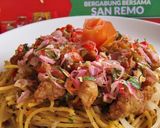 Foto langkah ke 7 dari resep Spaghetti Chicken Popcorn Sambal Matah.