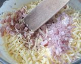 Une image de l'étape 2 de Cake épinards, pruneaux, jambon.