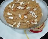 A picture of step 11 of Urad Dal Halwa.