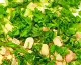A picture of step 3 of Cucumber Farali Raita.