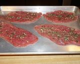 Foto del paso 2 de la receta: MILANESA A CABALLO CON RIENDAS. JON STYLE